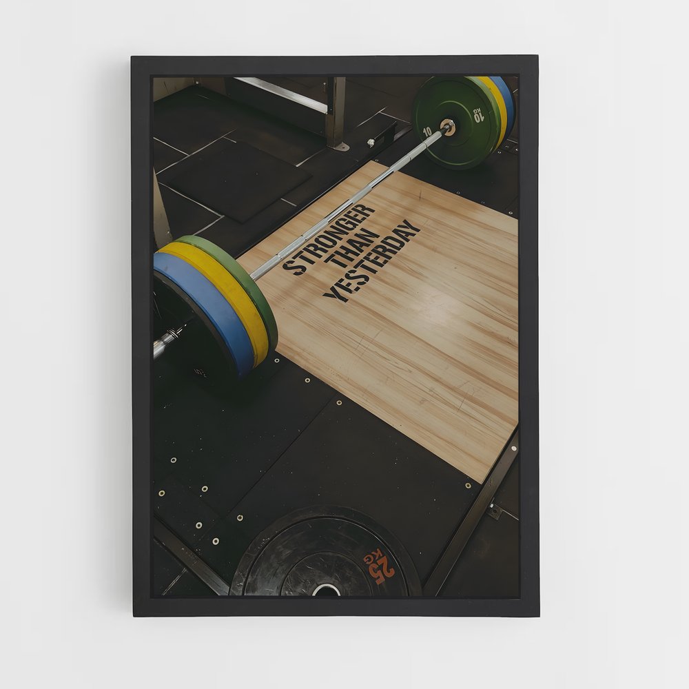 Poster Gym Competitions – affiche Compétitions de gymnastique (vue 2)